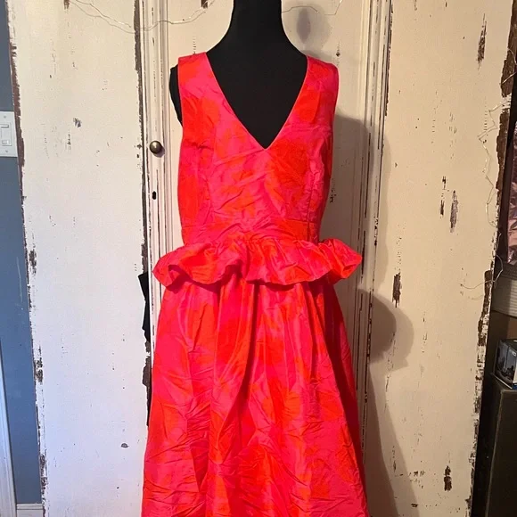 Kate Spade Coral Maxi Dress - Picture 1 of 8